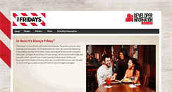 Desktop Screenshot of global.tgifridays.com